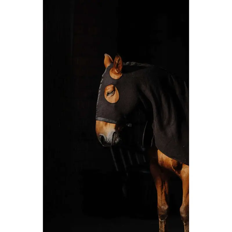 Equithème Fleece Neck Warmer In Black 1