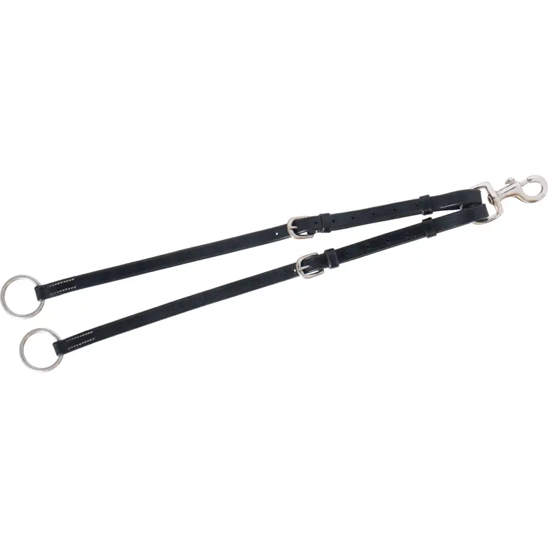 Eric Thomas Hook-And-Loop Martingale Belt – Black 1