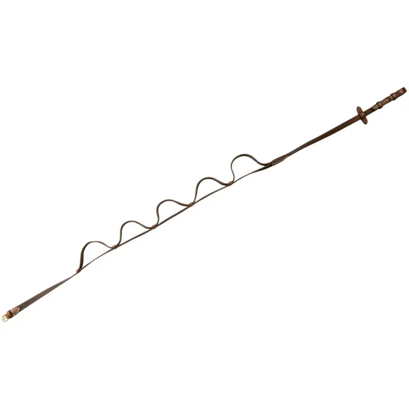 Eric Thomas Supergrip Pro Reins With Handles – Havana 1