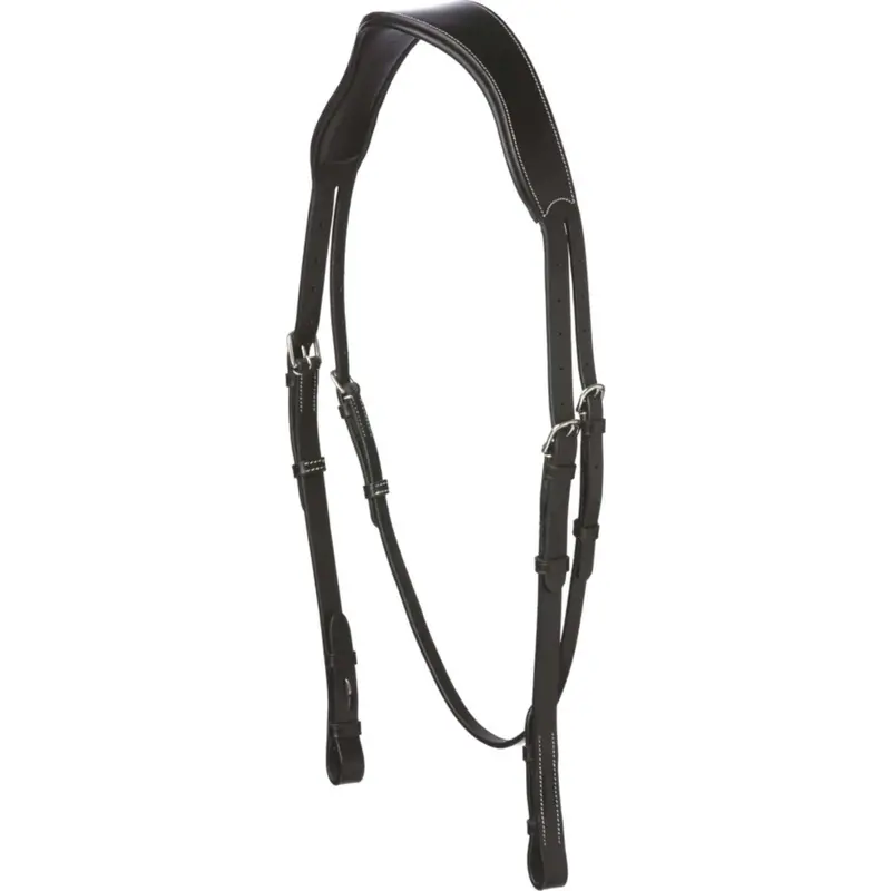 Eric Thomas Wide Anatomical Pro Headcollar – Black 1