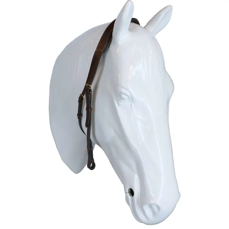 Eric Thomas Wide Anatomical Pro Headcollar – Havana 1