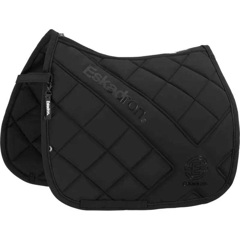 Eskadron Dynamics Softshell Saddle Pad For Cross-Training And Dressage – Black 1
