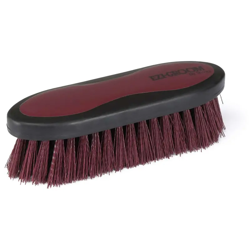 Ezi-Groom Dandy Brush In Burgundy 1