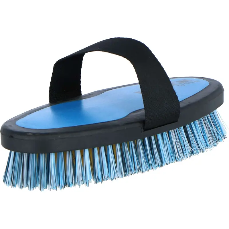 Ezi-Groom Grooming Brush – Electric Blue Washing Brush 1