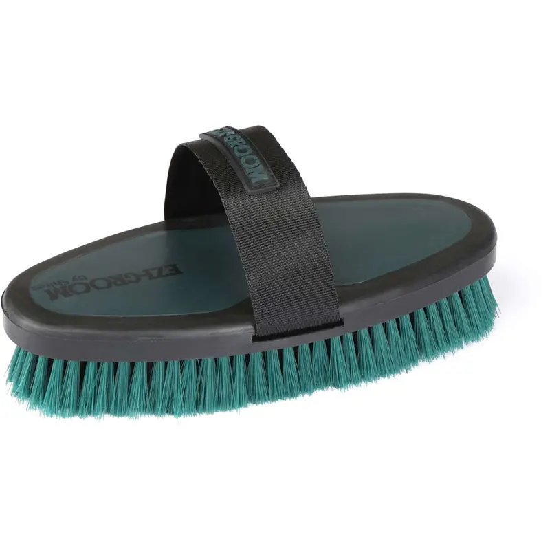 Ezi-Groom Horse Grooming Brush In Forest Green 1