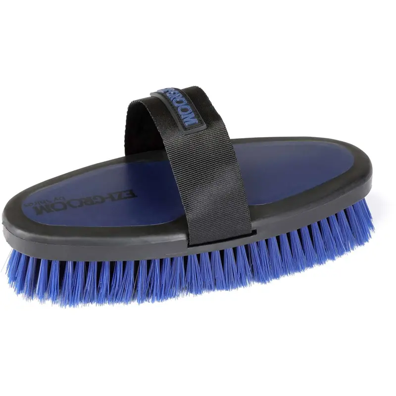 Ezi-Groom Horse Grooming Brush In Navy Blue 1