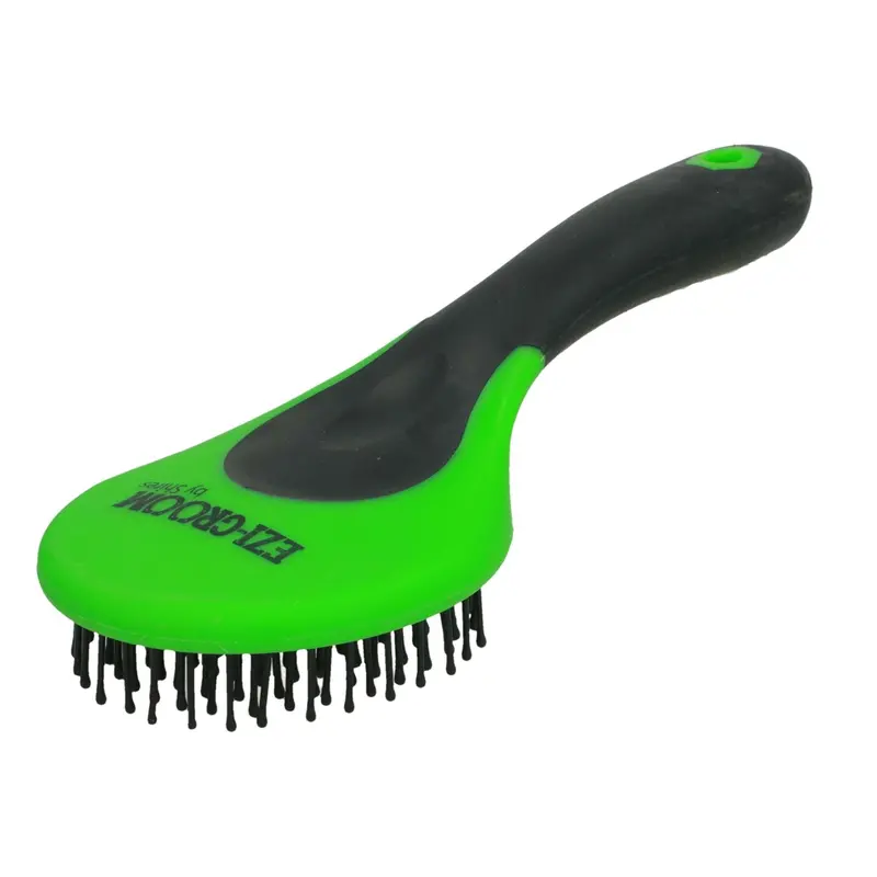 Ezi-Groom Mane And Tail Brush – Lime Green 1