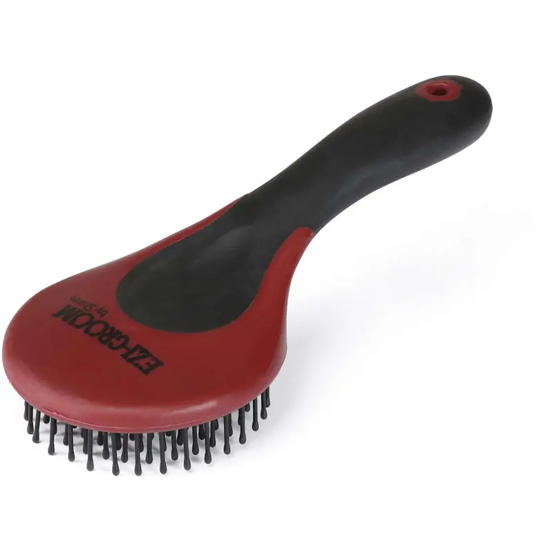 Ezi-Groom Tail & Mane Brush In Burgundy 1
