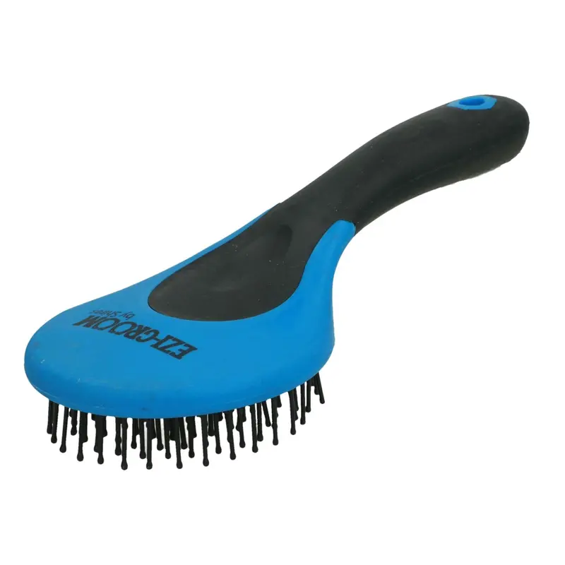 Ezi-Groom Tail & Mane Brush In Electric Blue 1
