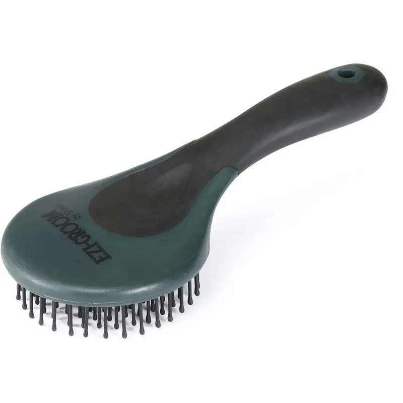 Ezi-Groom Tail & Mane Brush In Forest Green 1