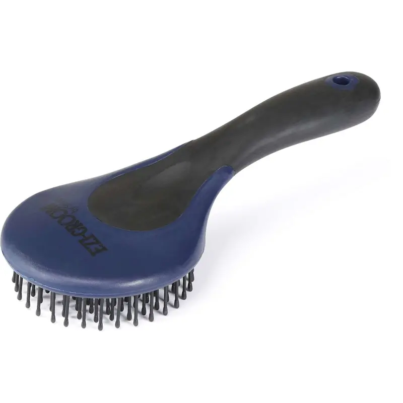 Ezi-Groom Tail & Mane Brush In Navy Blue 1