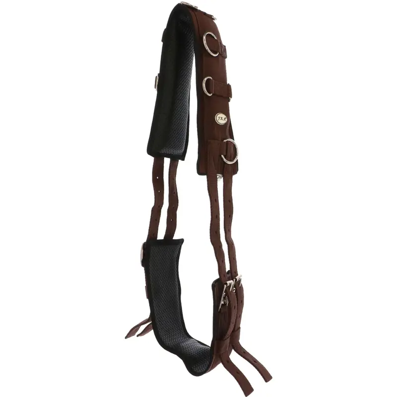 F.R.A. Brown Longe Line Surcingle 1