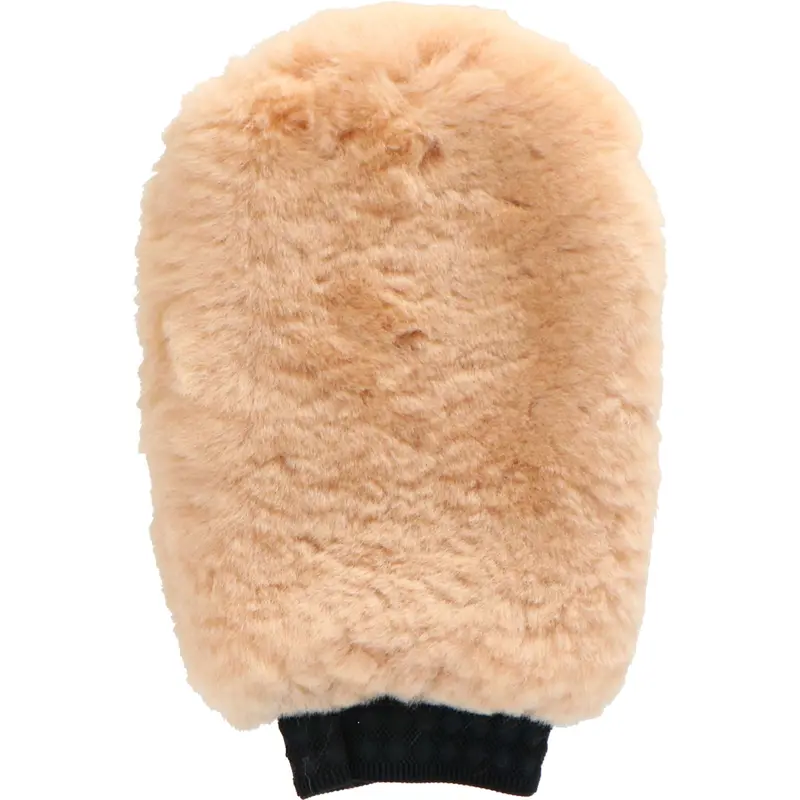 F.R.A. Full-Fur Polishing Glove In Camel 1