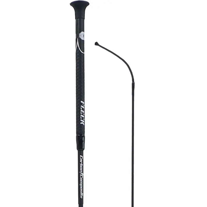 Fleck Carbon Fiber Riding Crop – Black 1