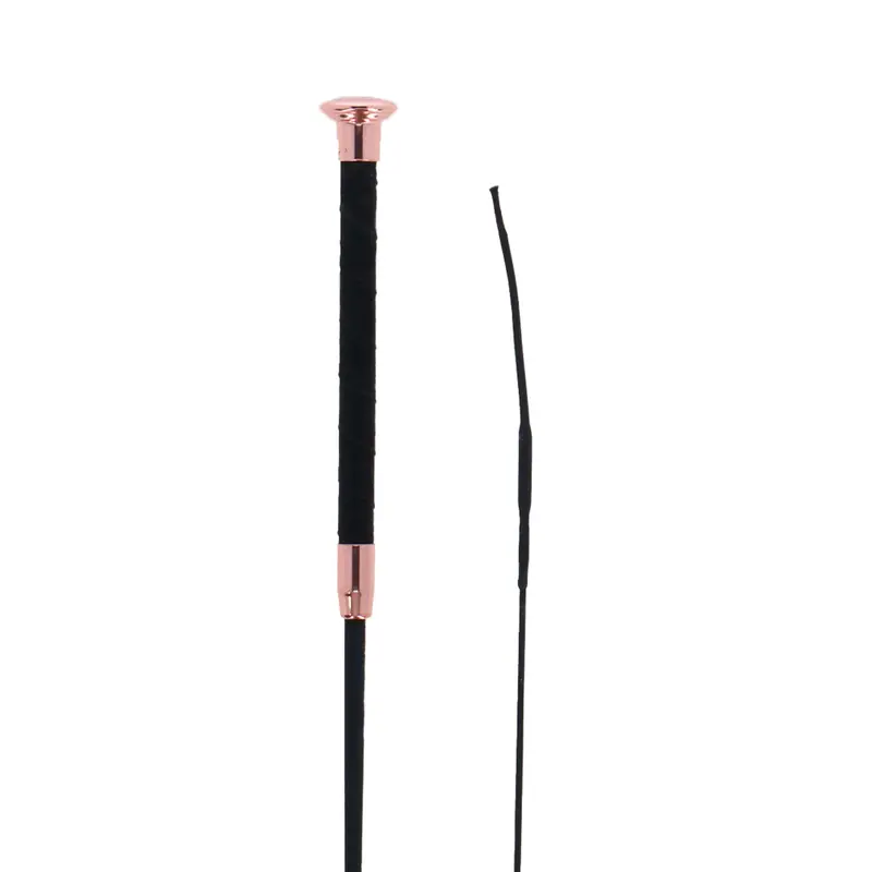 Fleck Dressage Crop – Silktouch Premium Rose Gold 1