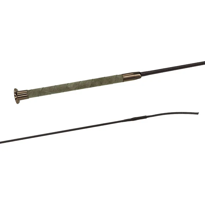Fleck Dressage Crop – Softex-Grip Brown Handle 1