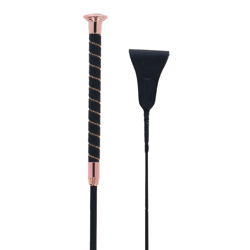 Fleck Jumping Crop – Silktouch Crystal Rose Gold 1