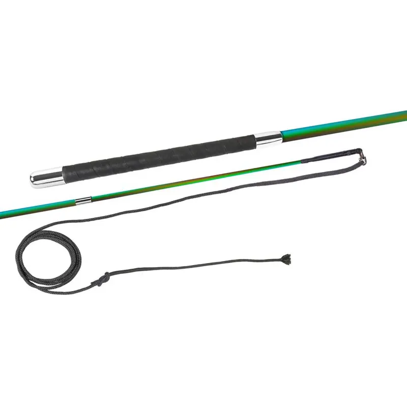 Fleck Rainbow Divisible Eco-Carbon Lunging Surcingle – Lightweight & Adjustable 1