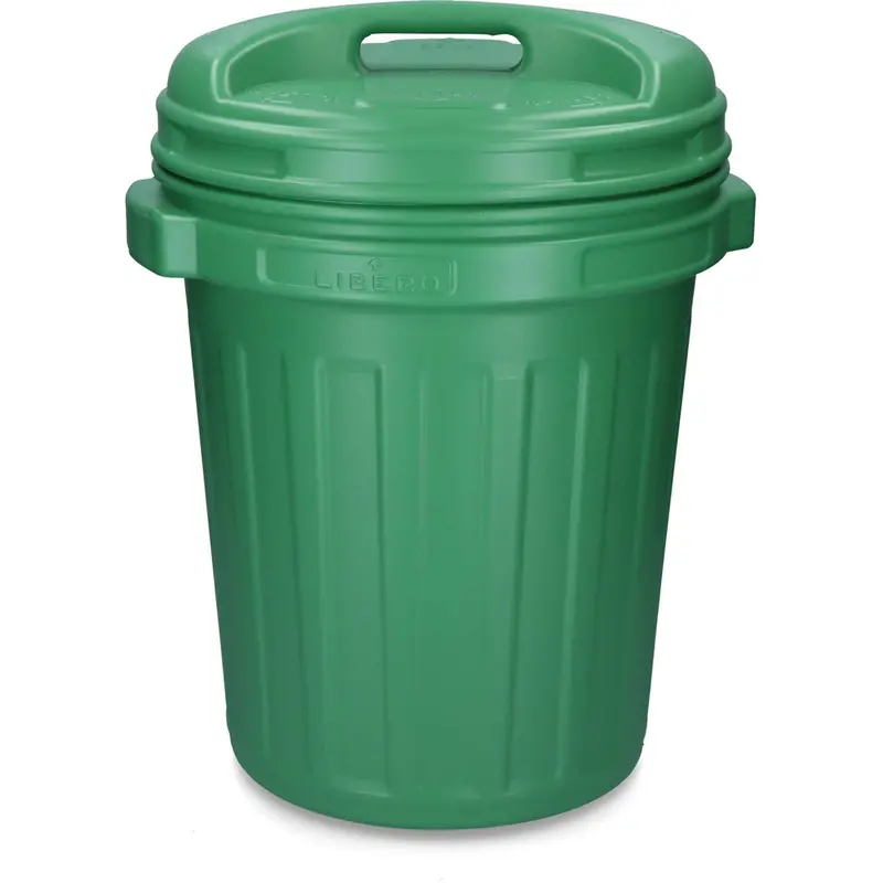 Green Pivot-Lid Feed Container 1
