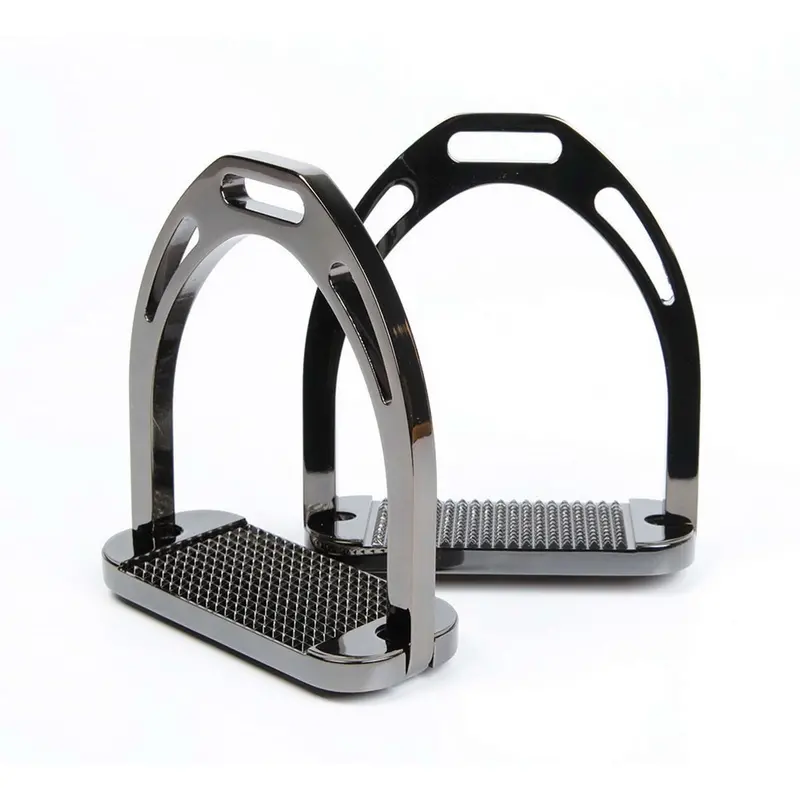 Harry'S Horse Aluminum Stirrups – Black 1
