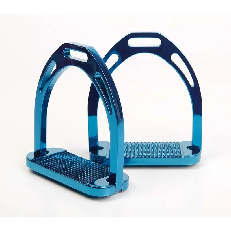 Harry'S Horse Aluminum Stirrups – Navy Blue 1