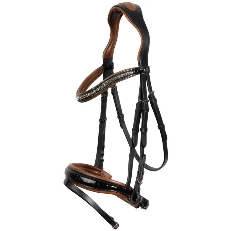 Harry'S Horse Black Cognac Bridle 1