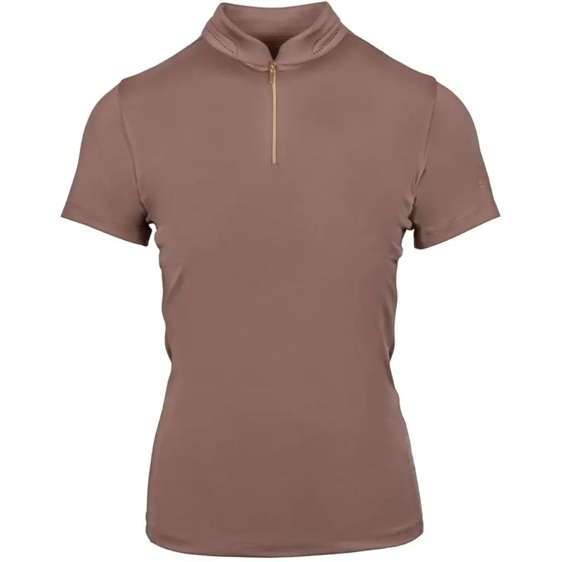 Harry'S Horse Classy Cotton T-Shirt In Coffee Quartz 1