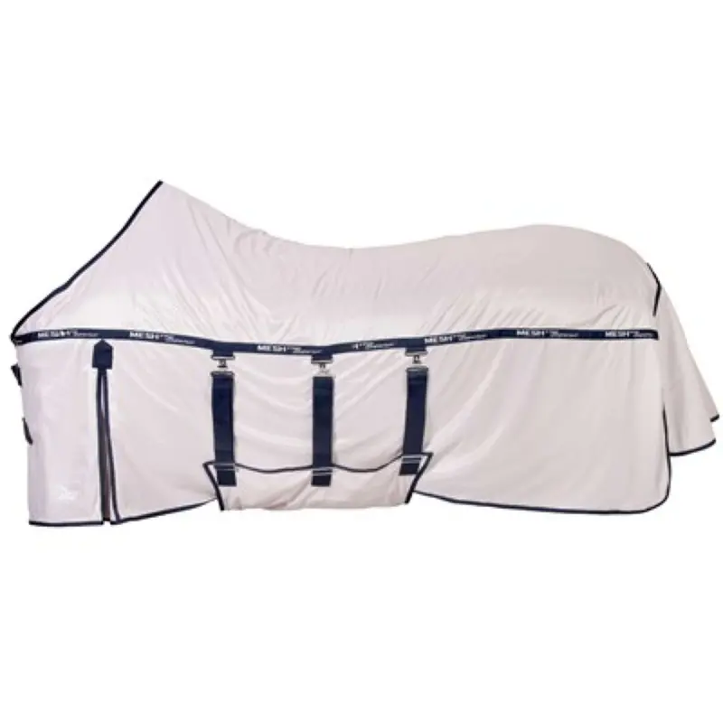 Harry'S Horse Superior Taupe Fly Mesh Sheet 1