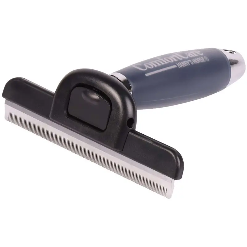 Harry'S Horse Xl Comfortcare Shedding Comb In Navy 1