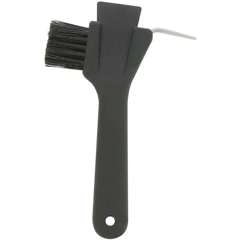 Hippotonic Black 3-In-1 Hoof Pick And Cleaner 1