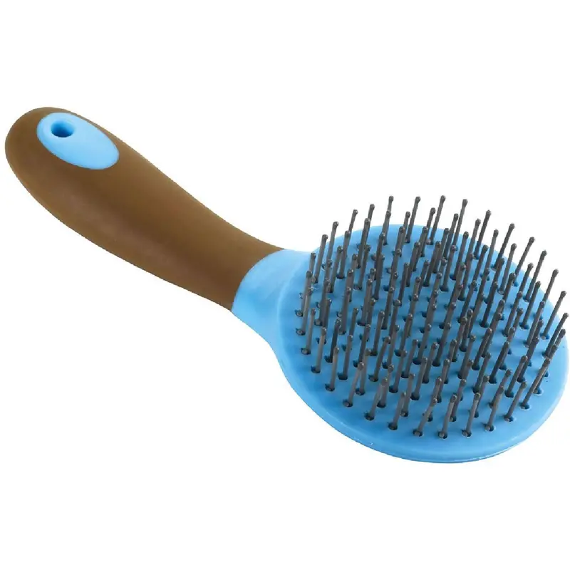 Hippotonic Chocolate & Light Blue Mane Brush 1