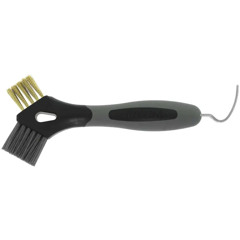 Hippotonic Cure-Pied 3-In-1 Metal Grooming Brush – Black Finish 1