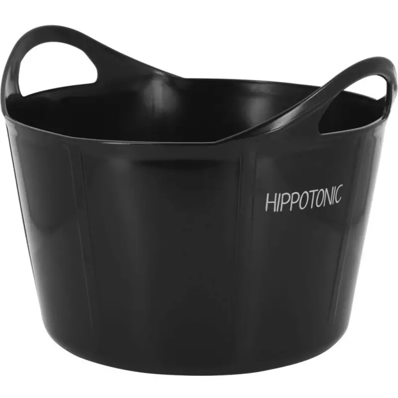 Hippotonic Flexi 15L Collapsible Bucket – Onyx Black 1