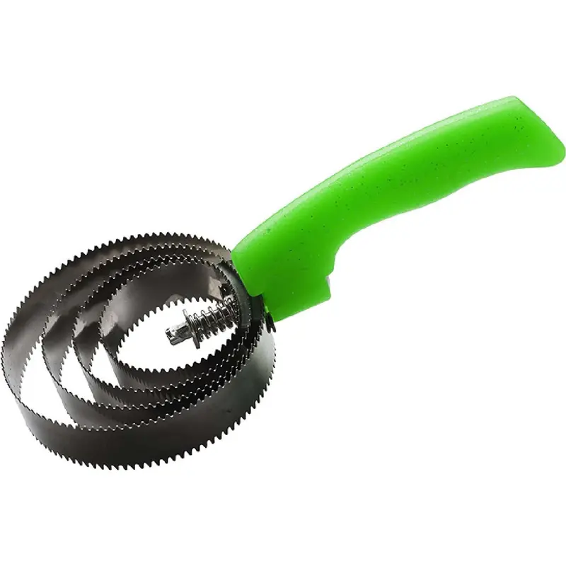 Hippotonic Fluorescent Round Metal Curry Comb – Green 1