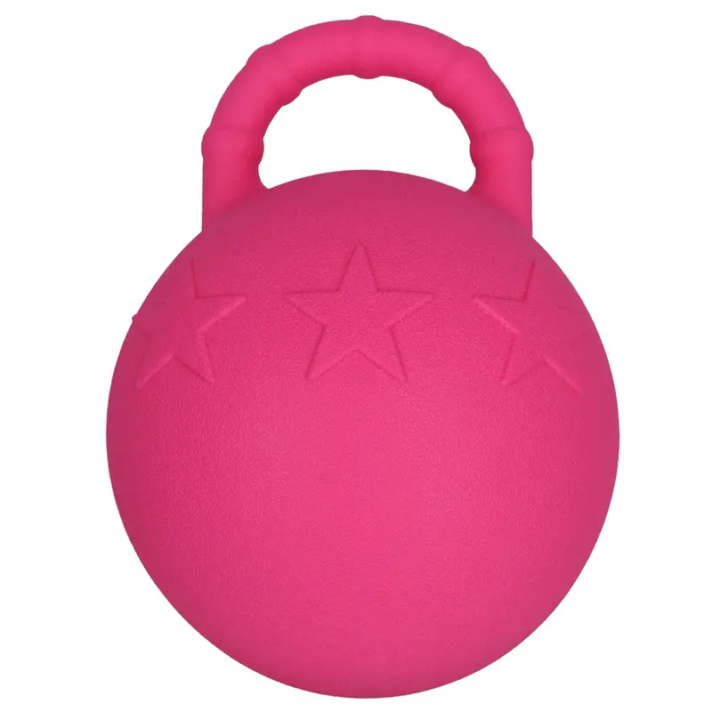 Hippotonic Handle-Attached Horse Massage Ball In Fuchsia 1