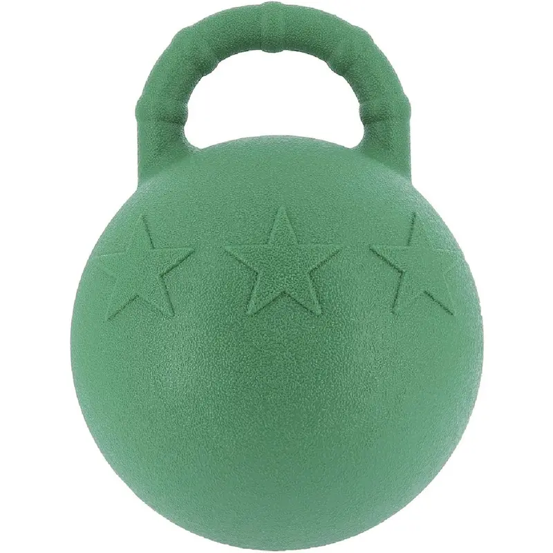 Hippotonic Handle-Attached Horse Massage Ball In Neon Green 1