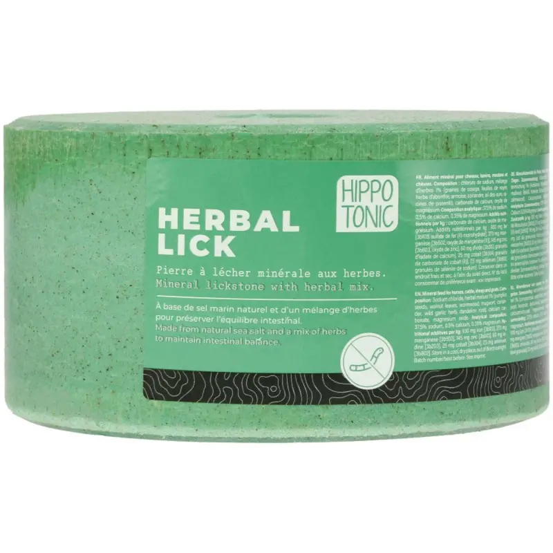Hippotonic Herbalick Herbal Lick Stone 1