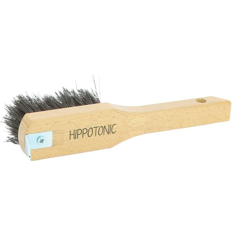 Hippotonic Hoof Brush & Foot Scraper – Brown 1