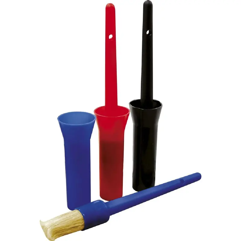 Hippotonic Hoof Brush With Protective Cap – Red 1