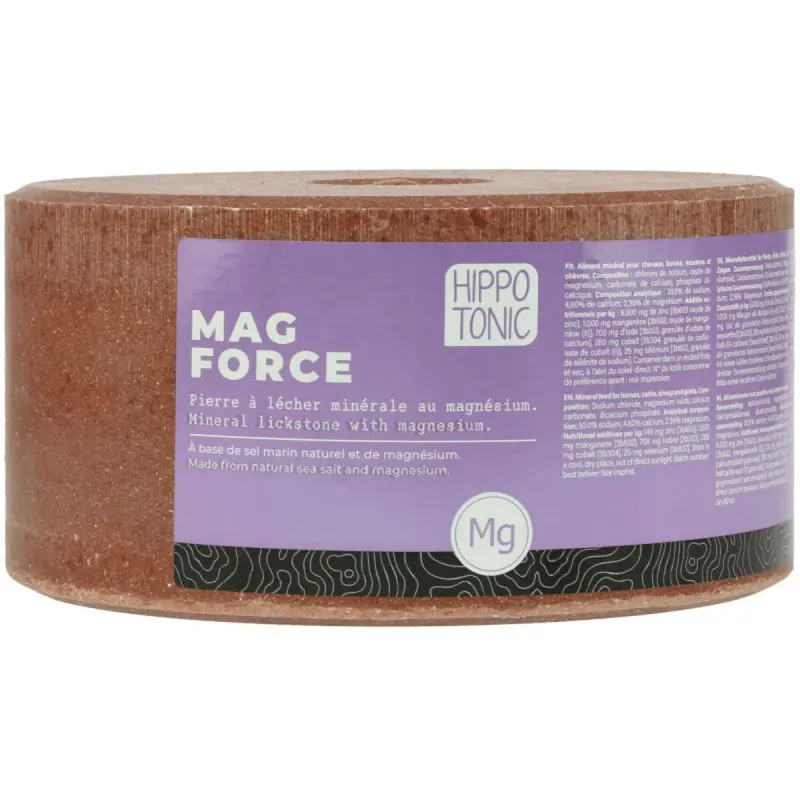 Hippotonic Magforce Lick Block – Slow-Release Mineral Stone 1
