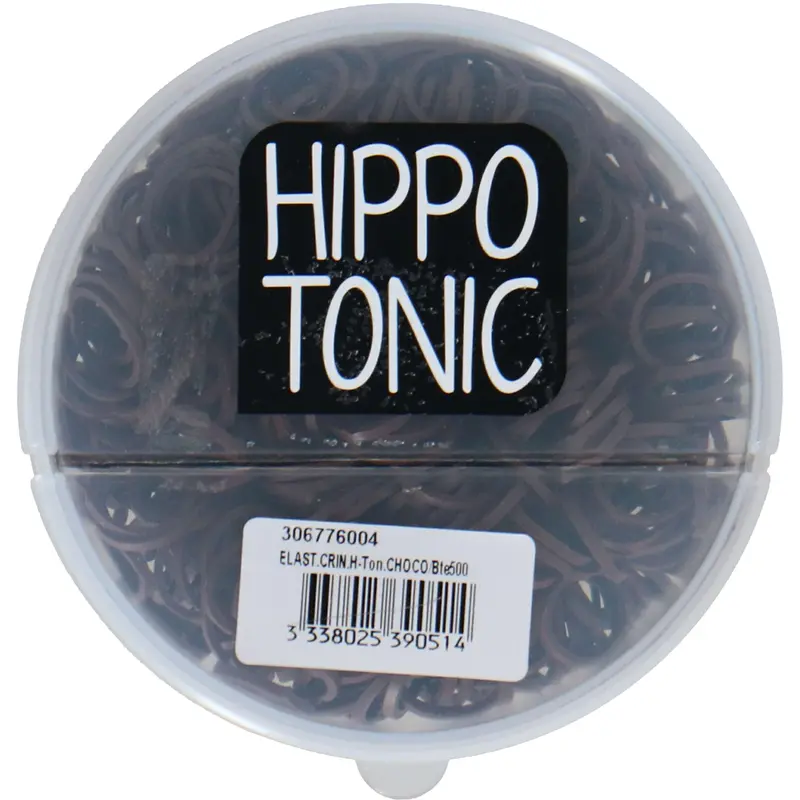 Hippotonic Mini Chocolate Elastic Bands – 500-Pack 1