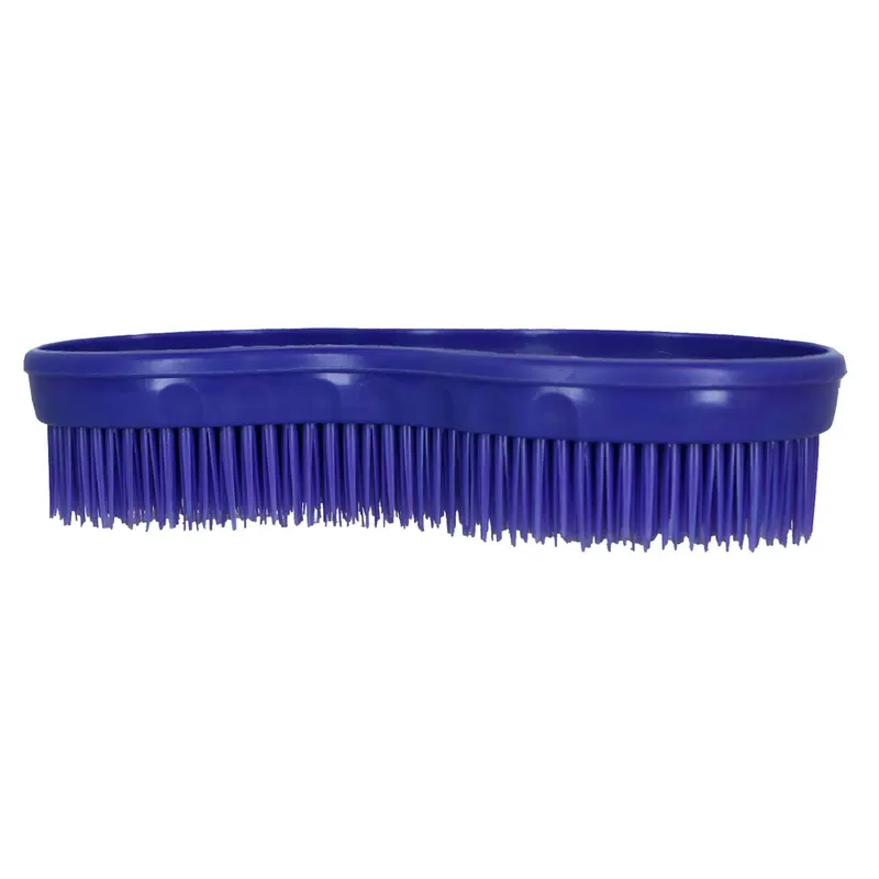 Hippotonic Multi-Use Horse Grooming Brush In Purple 1