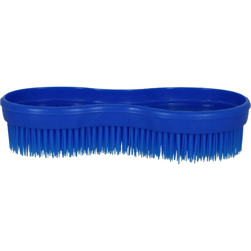 Hippotonic Multi-Use Horse Grooming Brush In Royal Blue 1