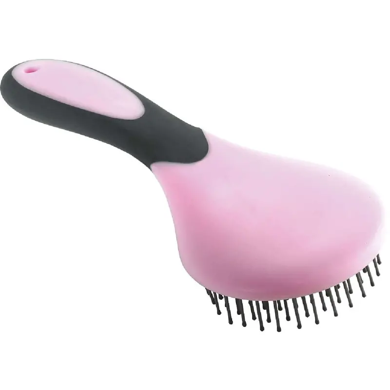 Hippotonic Pink & Gray Mane Brush 1