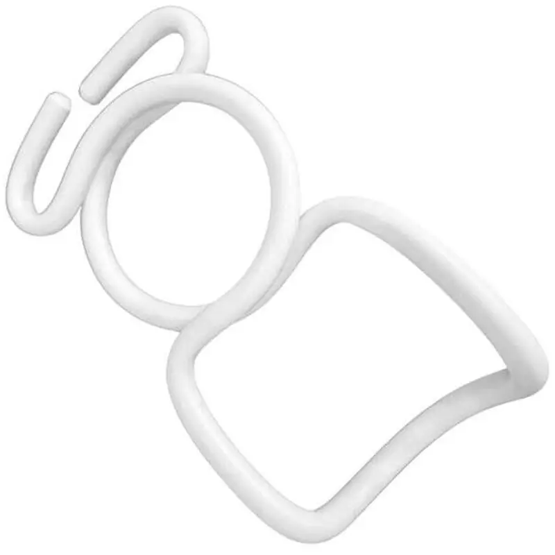 Hippotonic Plastic Jump Pole Support – Adjustable, White, Durable 1