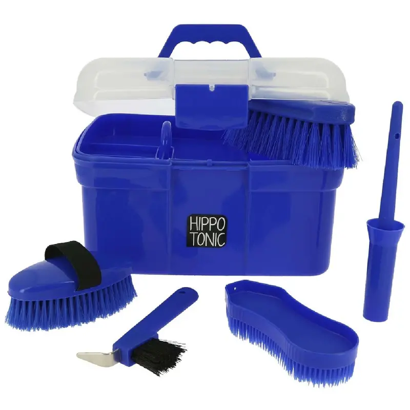 Hippotonic Royal Blue Fleece-Lined Grooming Kit 1
