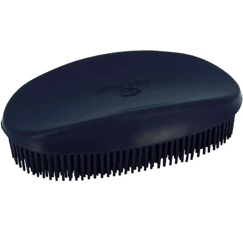 Hippotonic Rubber Horse Brush In Navy Blue 1