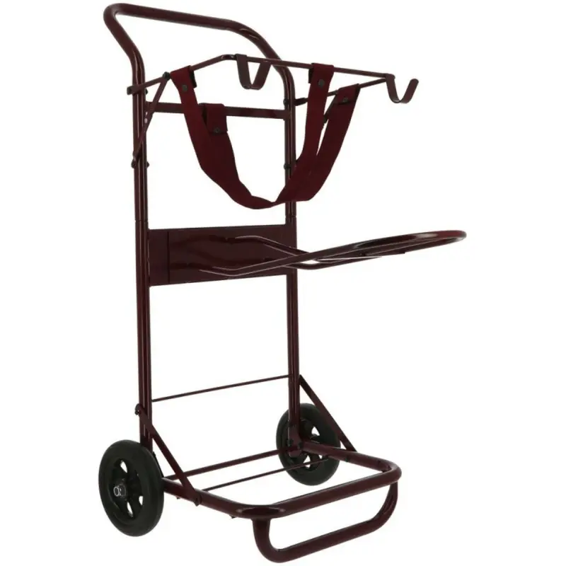 Hippotonic Short Bordeaux Saddle Carrier Chariot 1