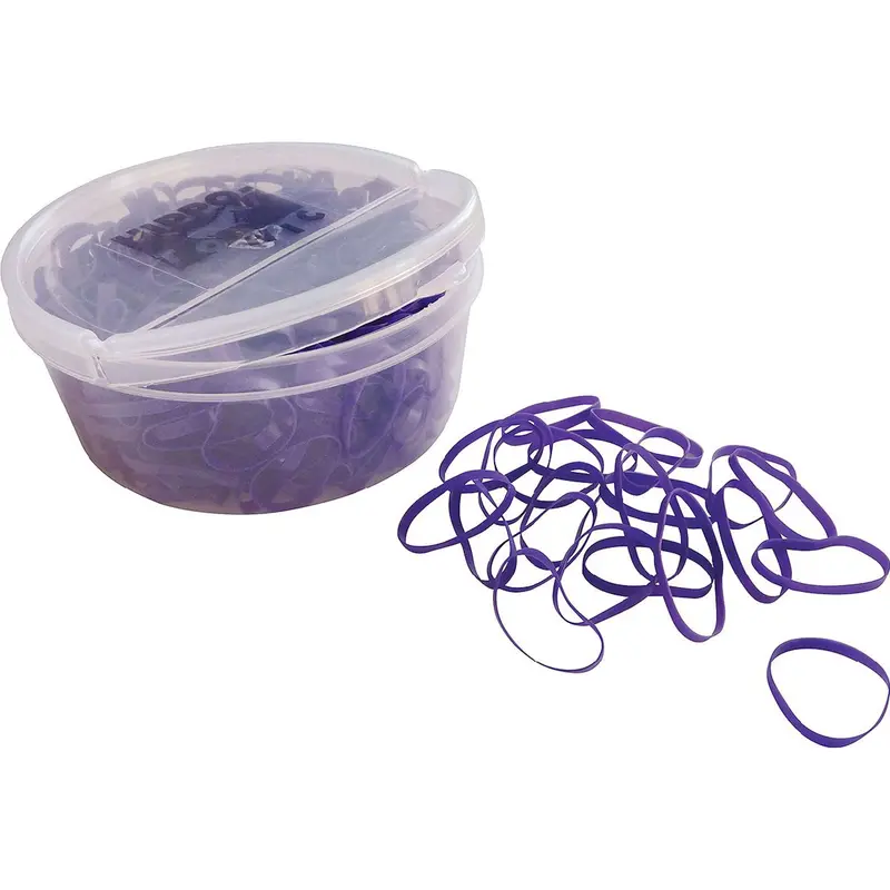 Hippotonic Small Silicone Hair Elastics – Purple 1