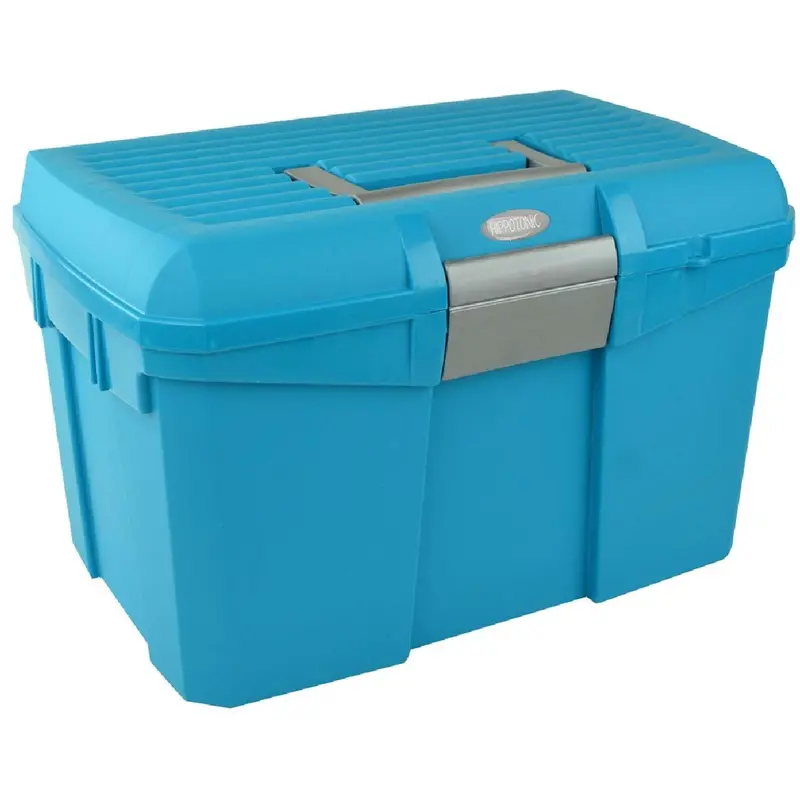 Hippotonic Turquoise & Gray Equine Grooming Case 1